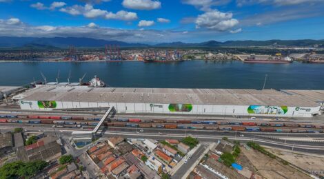Terminal da Eldorado supera 2,3 milhões de toneladas embarcadas em Santos