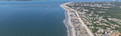 Porto de São Francisco conclui engordamento da Praia de Itapoá