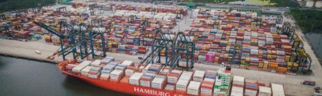 Porto de Santos movimentou 109,5 milhões de toneladas em 7 meses