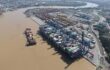 Portonave retoma a atracação de dois navios simultâneos com a entrega de mais 250 metros de cais renovado