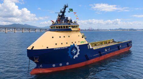 PSV híbrido ‘Starnav Elektra’ é entregue no Rio de Janeiro