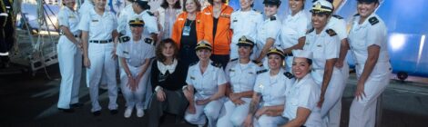 Tripulação formada exclusivamente por mulheres é destaque do 'Starnav Elektra'