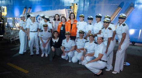 Tripulação formada exclusivamente por mulheres é destaque do 'Starnav Elektra'