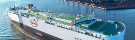 BYD negocia novos navios para ampliar frota marítima