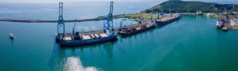 Porto de Imbituba movimenta 5,19 milhões de toneladas até agosto e amplia participação no comércio exterior