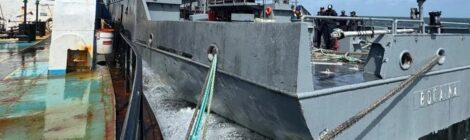 Marinha do Brasil coordena salvamento de navio mercante africano na costa do Amapá