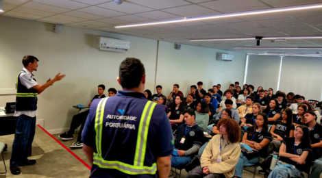 ANTAQ na Escola aproxima estudantes do Espírito Santo do setor portuário