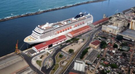 Portos brasileiros iniciam temporada de cruzeiros 2026/2027 em outubro
