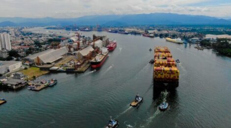 Porto de Santos tem o melhor agosto em movimentação de contêineres