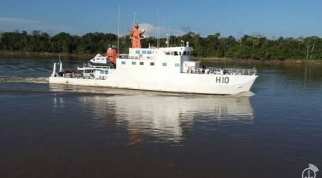 Marinha do Brasil e Serviço Geológico do Brasil estudam origem das águas que abastecem rios da Amazônia